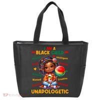 I Am A Black Child Positive Affirmation Black History Month Tote Bag thumb 0