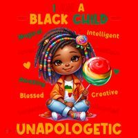 I Am A Black Child Positive Affirmation Black History Month Santa Hat thumb 1