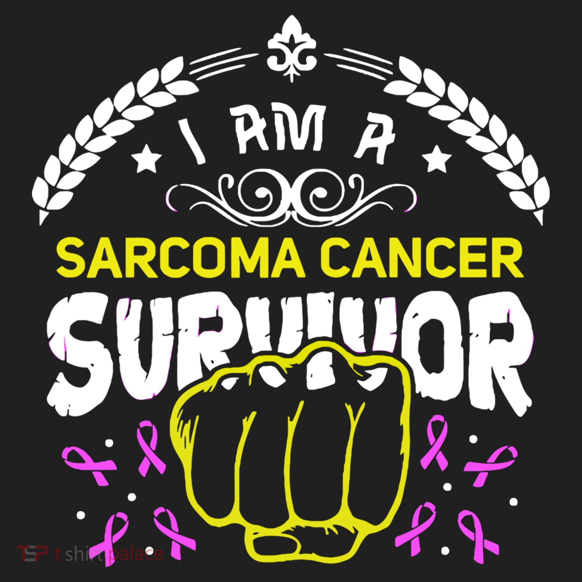 I Am A Sarcoma Cancer Survivor For Support Cancer Survivor Cute Gift Golf Towel