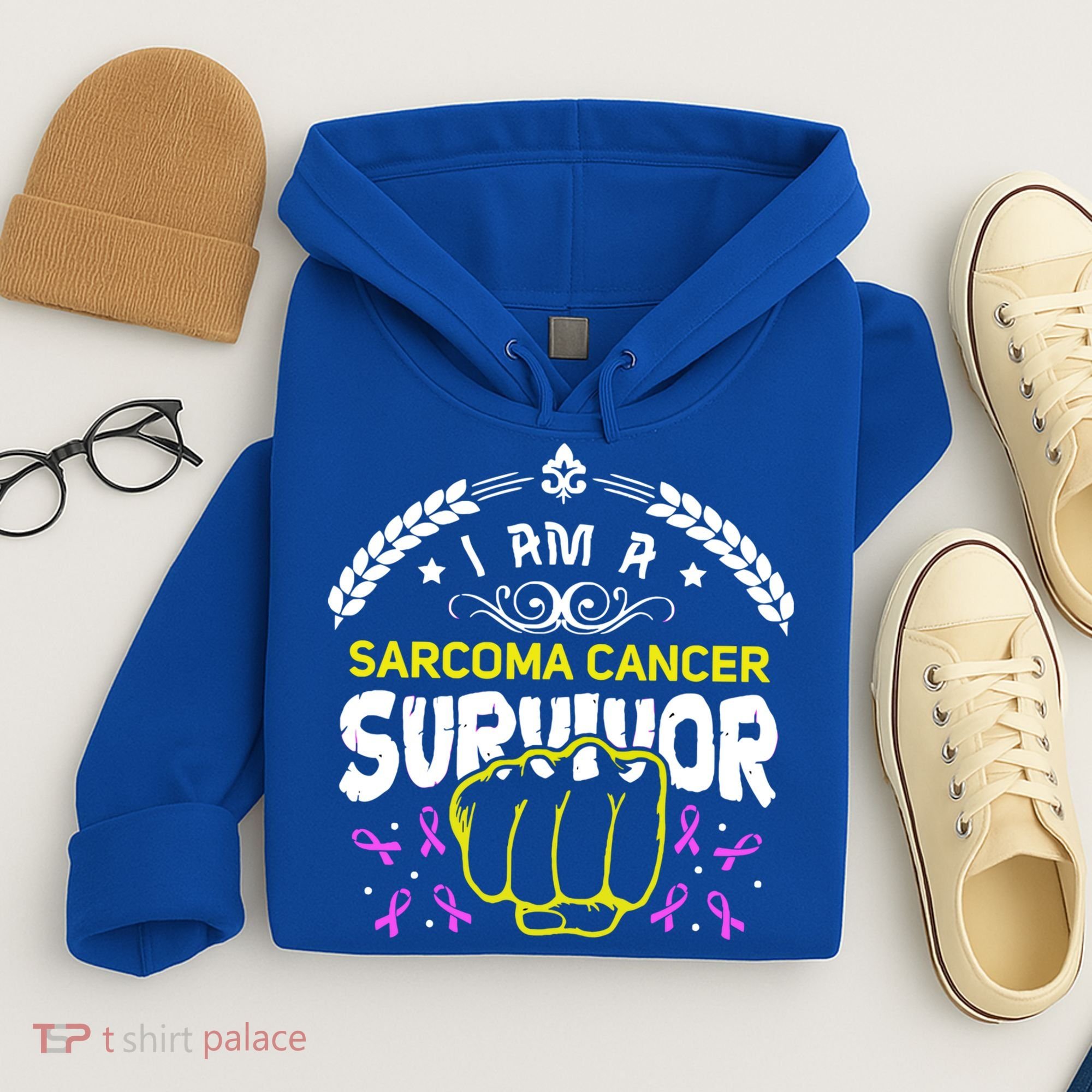 I Am A Sarcoma Cancer Survivor For Support Cancer Survivor Cute Gift Hoodie