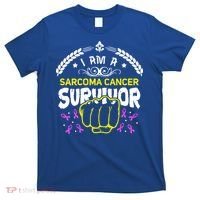 I Am A Sarcoma Cancer Survivor For Support Cancer Survivor Cute Gift T-Shirt thumb 0