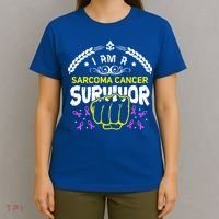 I Am A Sarcoma Cancer Survivor For Support Cancer Survivor Cute Gift T-Shirt thumb 4