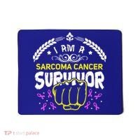 I Am A Sarcoma Cancer Survivor For Support Cancer Survivor Cute Gift Mousepad thumb 0