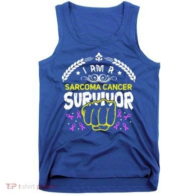 I Am A Sarcoma Cancer Survivor For Support Cancer Survivor Cute Gift Tank Top