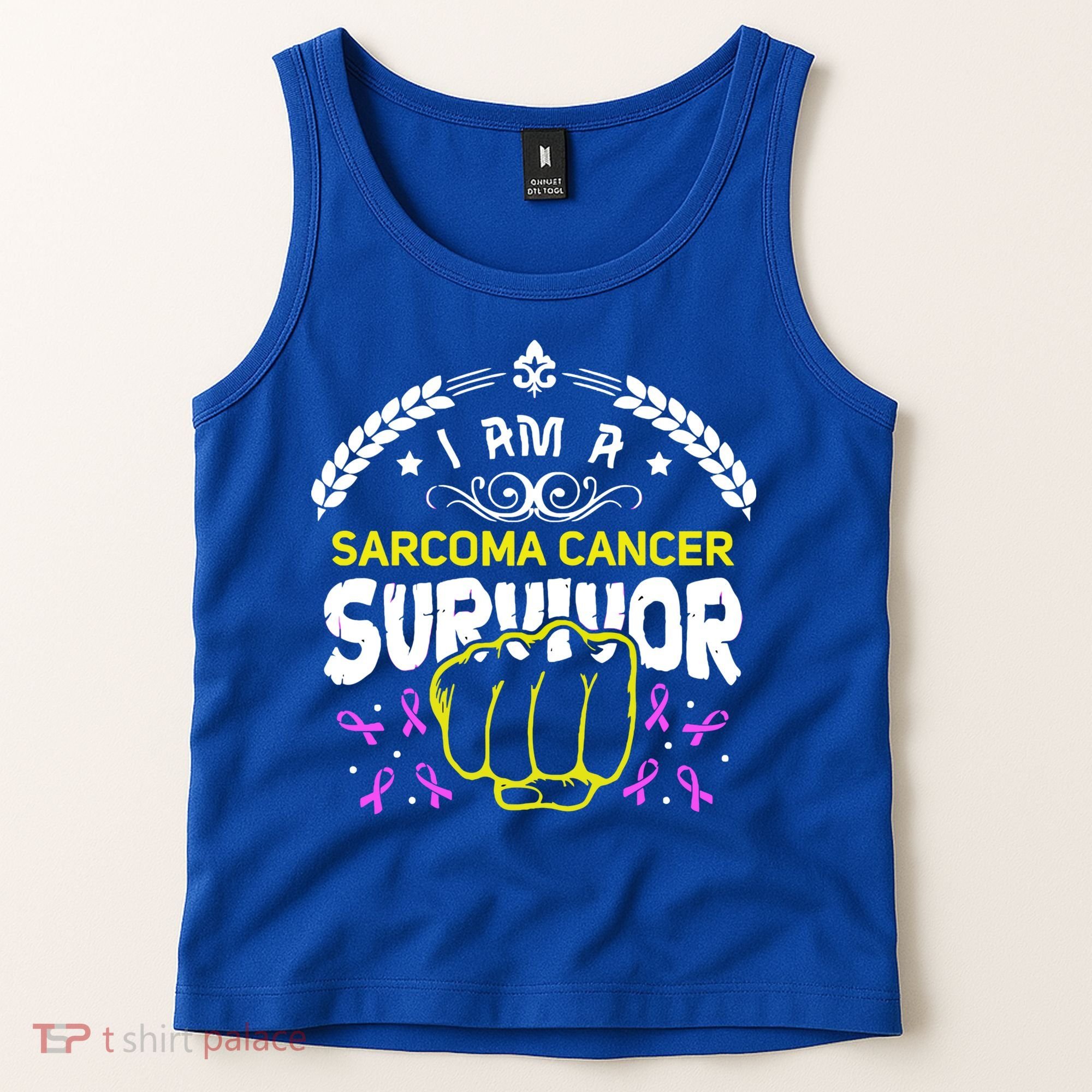 I Am A Sarcoma Cancer Survivor For Support Cancer Survivor Cute Gift Tank Top