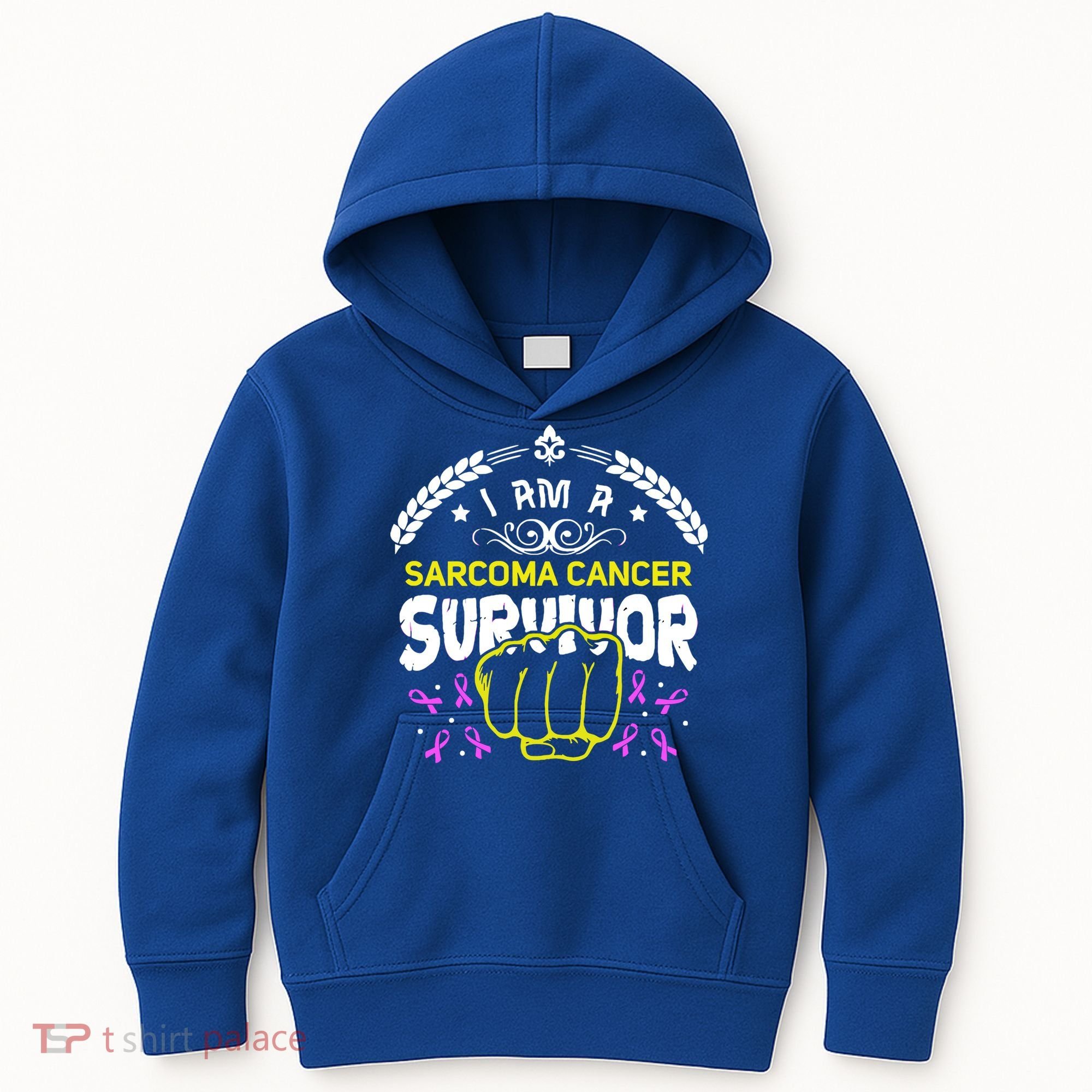 I Am A Sarcoma Cancer Survivor For Support Cancer Survivor Cute Gift Kids Hoodie