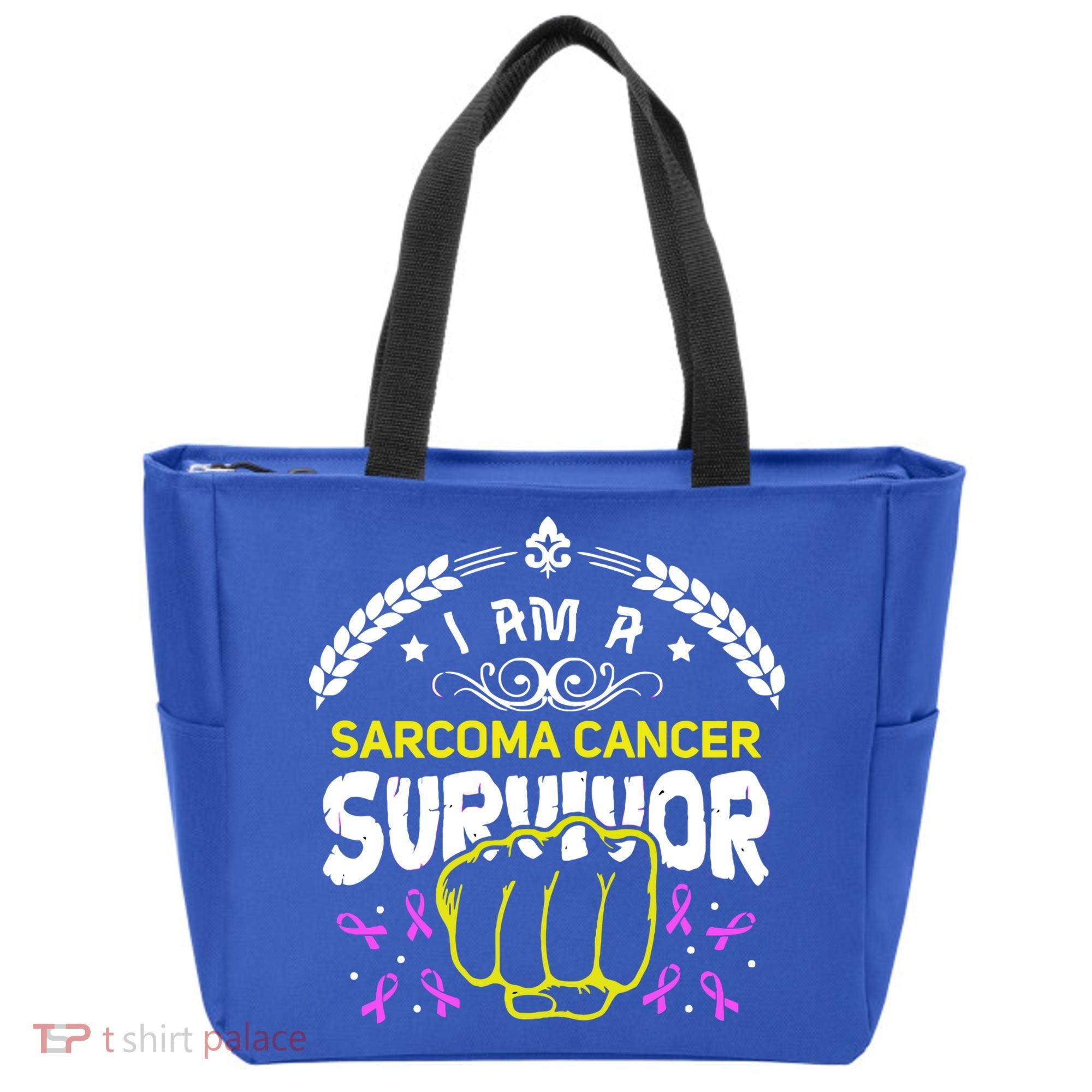 I Am A Sarcoma Cancer Survivor For Support Cancer Survivor Cute Gift Tote Bag