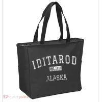 Iditarod Alaska AK Vintage Tote Bag thumb 2