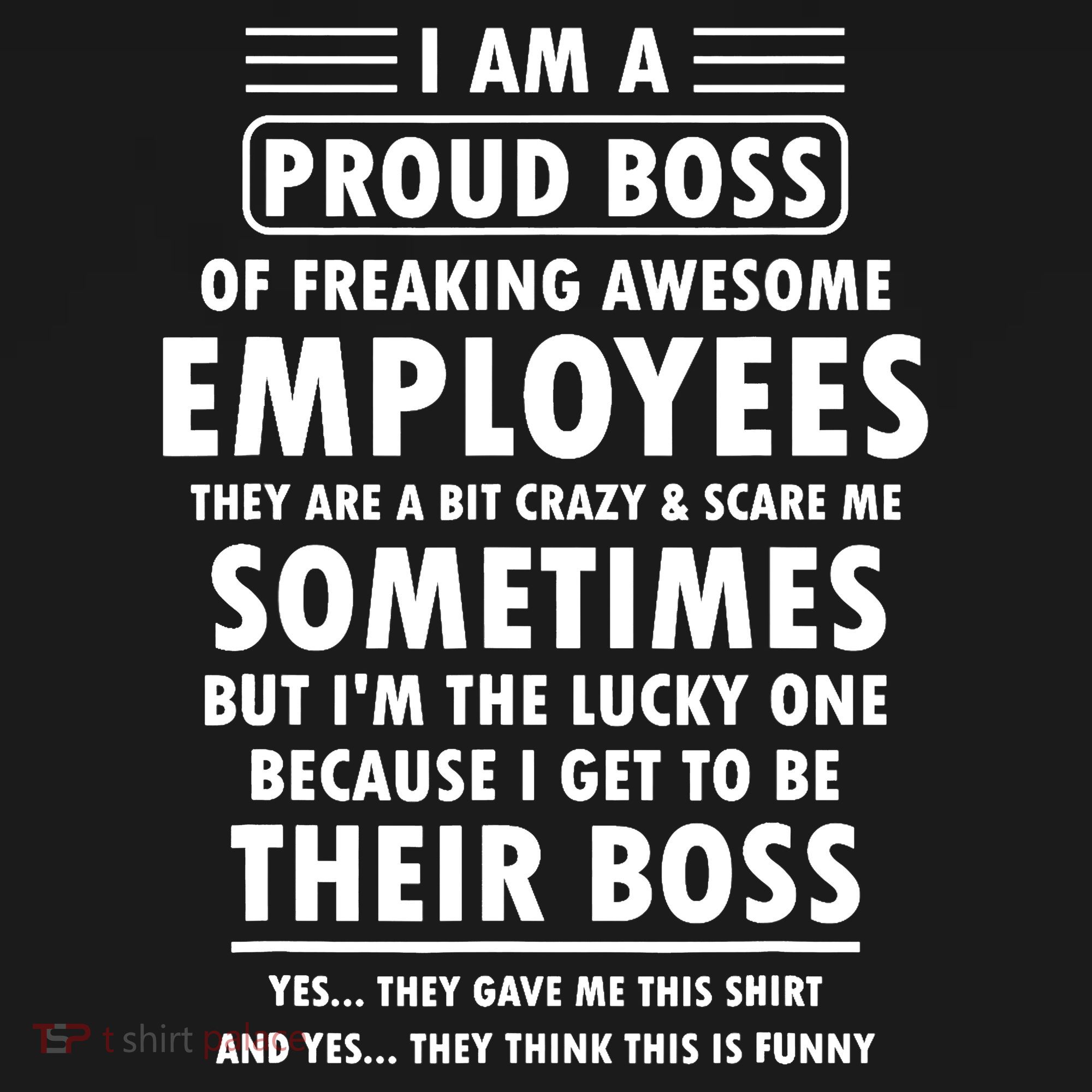 I Am A Proud Boss Of Freaking Awesome Employees Funny Boss Ornament