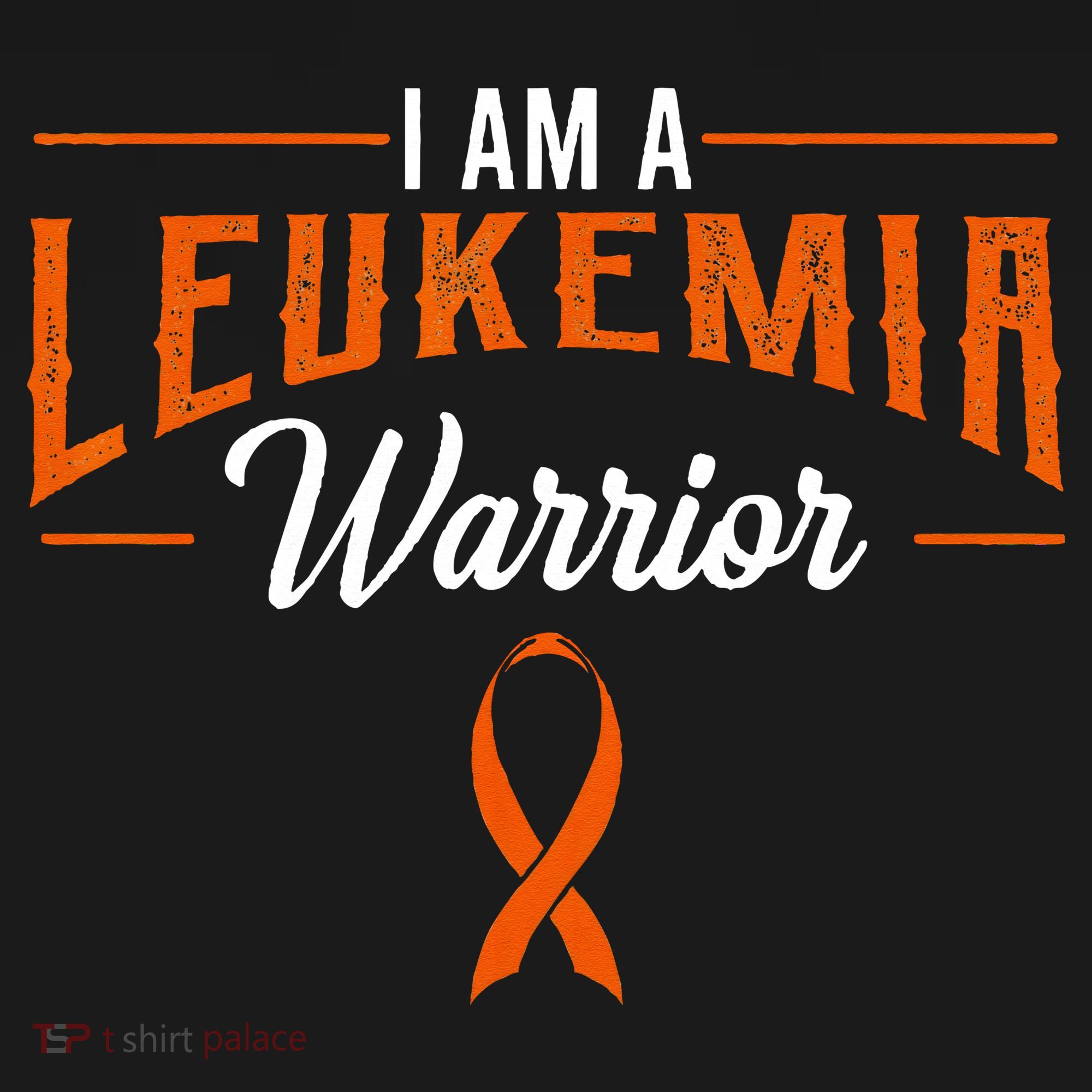 I Am A Leukemia Warrior Blood Cancer Awareness Orange Ribbon Visor