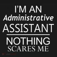 I'm An Administrative Assistant Funny Office Admin Asst Gift Great Gift Doggie Tank thumb 4