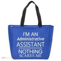 I'm An Administrative Assistant Funny Office Admin Asst Gift Great Gift Tote Bag thumb 0