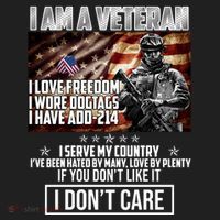 I Am A Veteran If You Don't Like It I Don't Care Beanie thumb 2