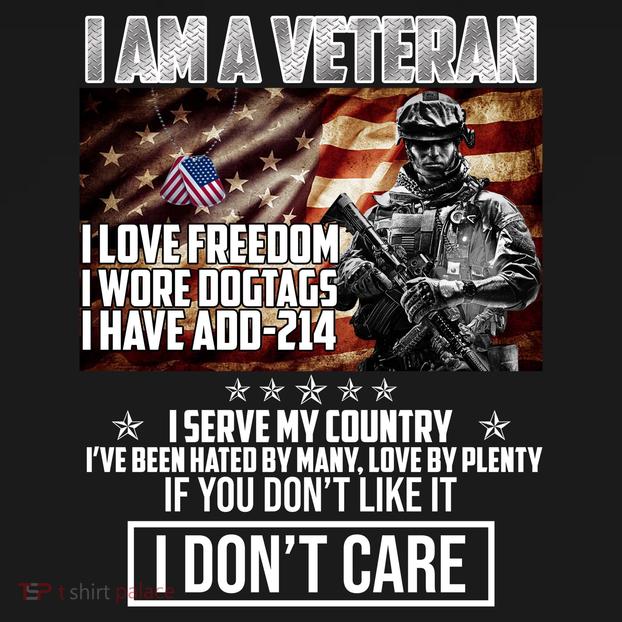 I Am A Veteran If You Don't Like It I Don't Care Women's Hoodie
