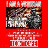 I Am A Veteran If You Don't Like It I Don't Care Apron thumb 3