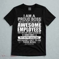 I Am A Proud Of Freaking Awesome Employees Funny Gift T-Shirt thumb 5