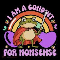 I Am A Conduit For Nonsense Women's Hoodie thumb 2
