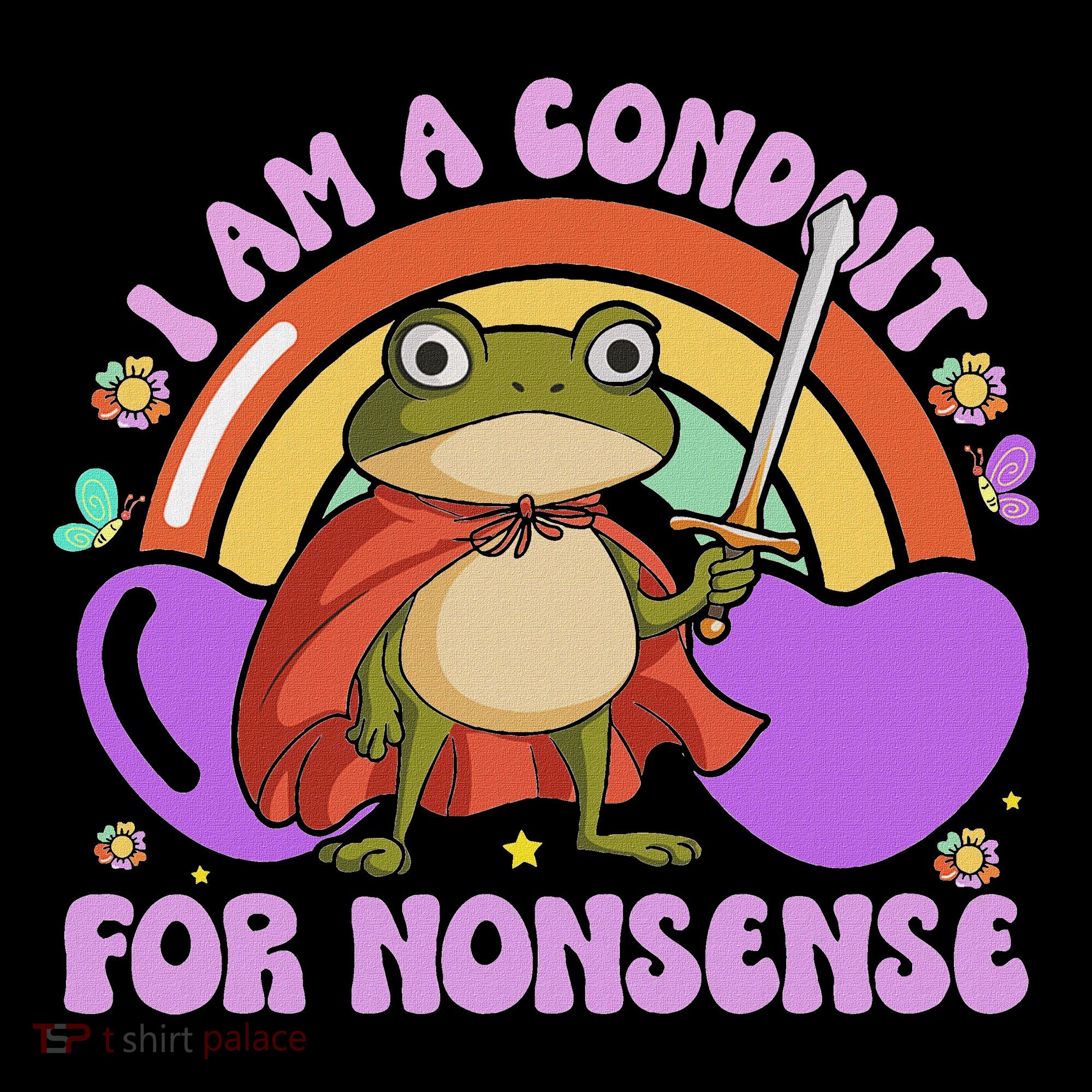 I Am A Conduit For Nonsense Women's Hoodie