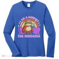 I Am A Conduit For Nonsense Women's Long Sleeve Shirt thumb 0