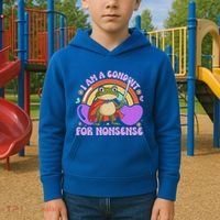I Am A Conduit For Nonsense Kids Hoodie thumb 2