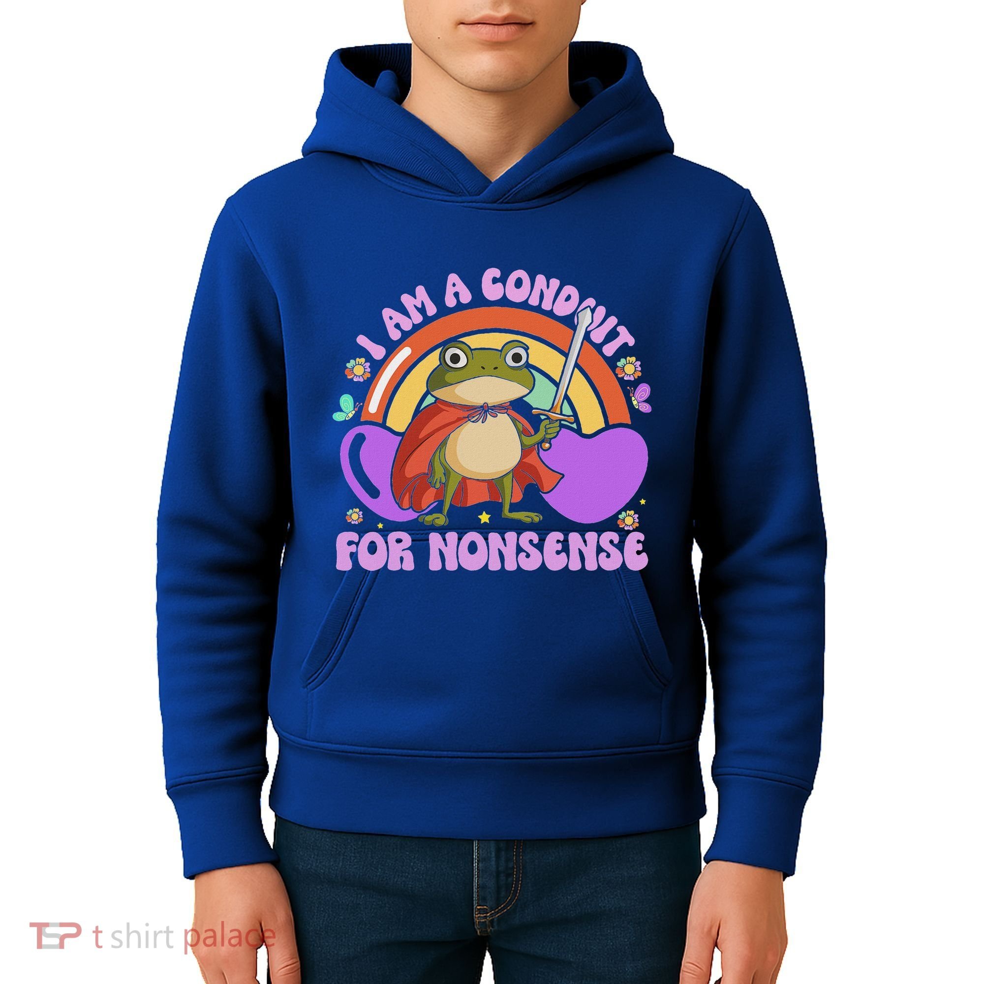 I Am A Conduit For Nonsense Kids Hoodie