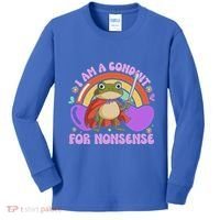 I Am A Conduit For Nonsense Kids Long Sleeve Shirt thumb 0