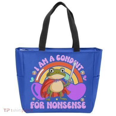 I Am A Conduit For Nonsense Tote Bag