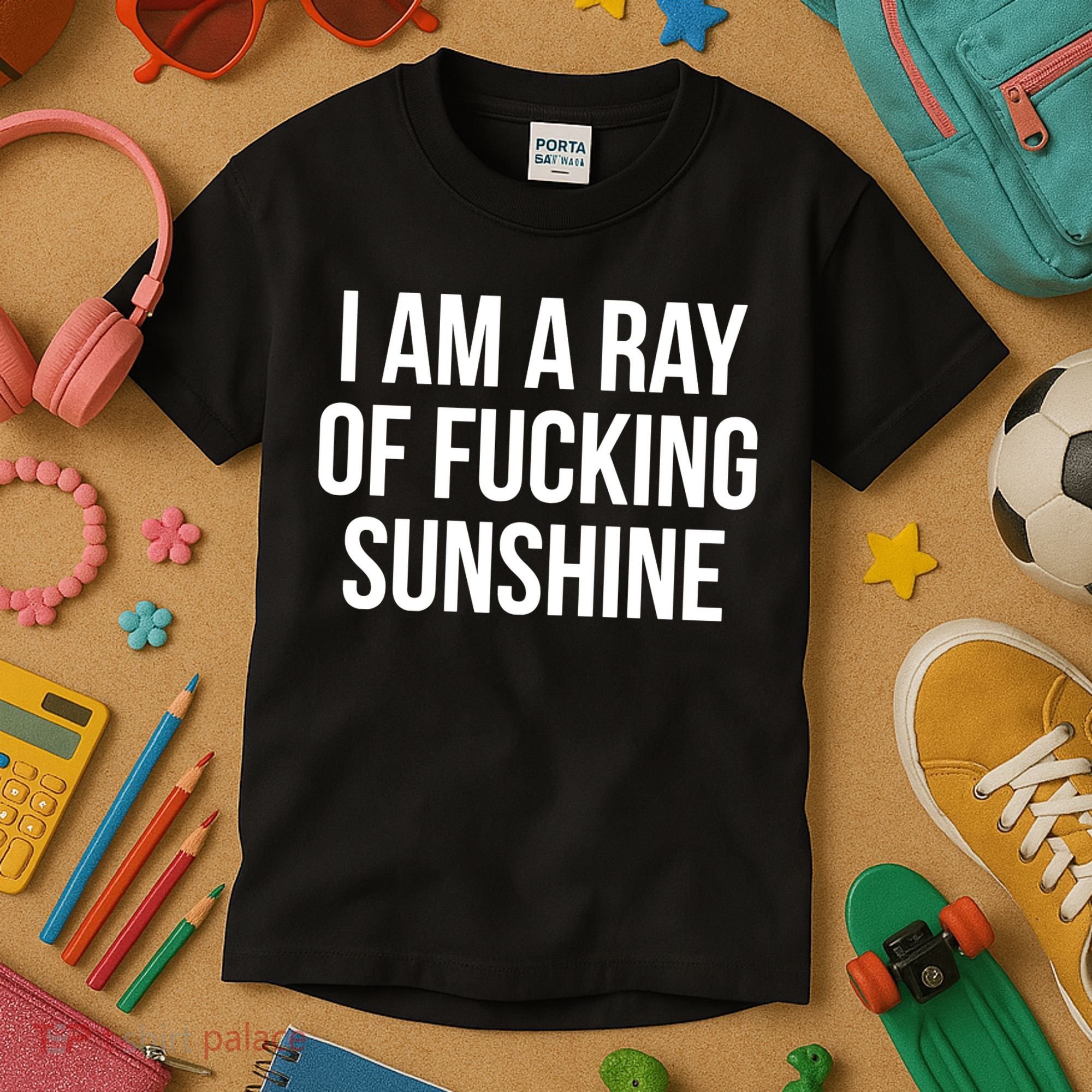 I Am A Ray Of Sunshine Kids T-Shirt