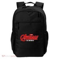 I Am Average To Infinity Backpack thumb 0