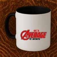 I Am Average To Infinity Coffee Mug thumb 2