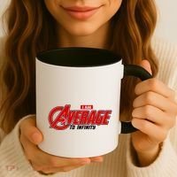 I Am Average To Infinity Coffee Mug thumb 3