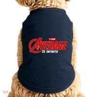 I Am Average To Infinity Doggie Tank thumb 0