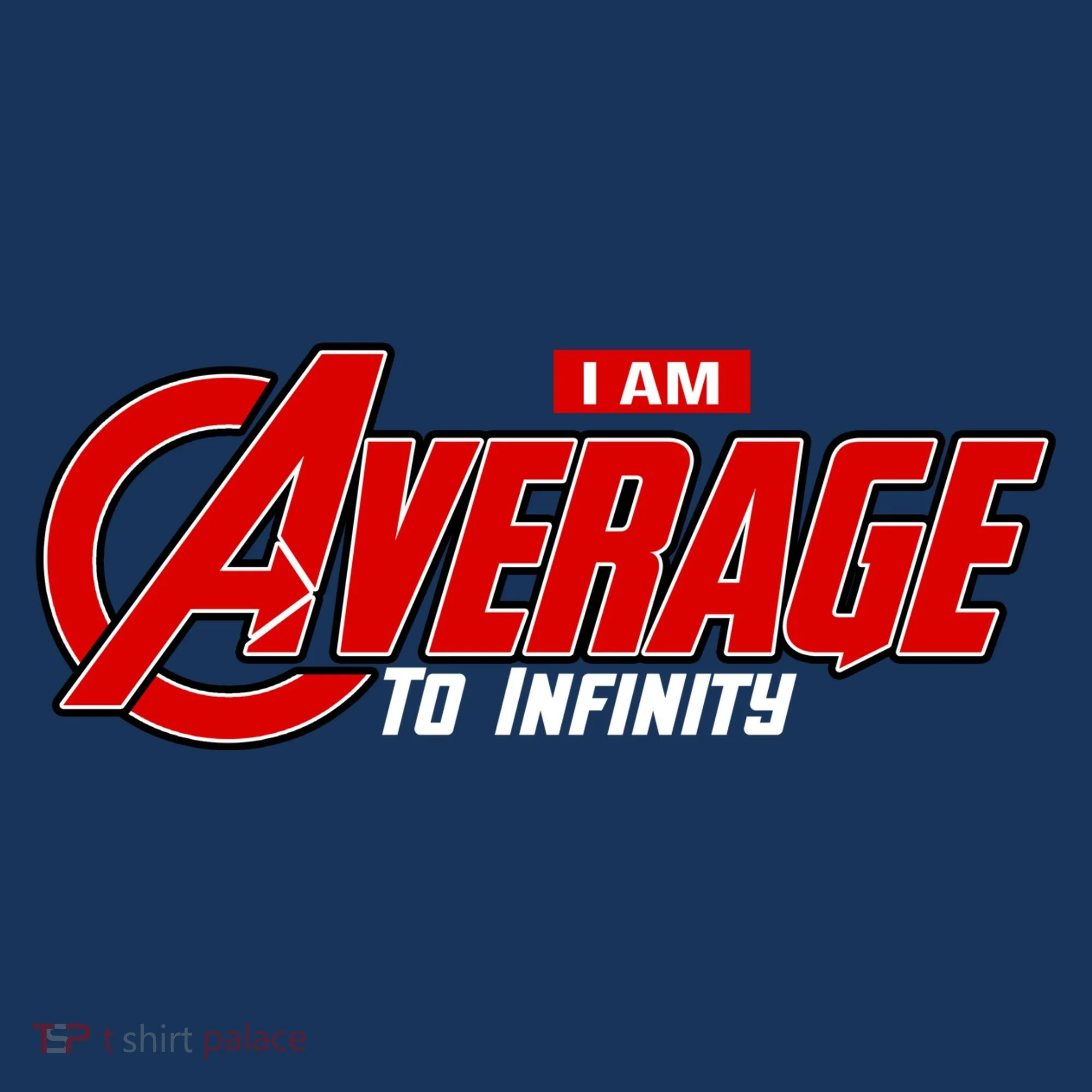 I Am Average To Infinity Doggie Tank