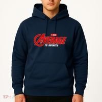 I Am Average To Infinity Hoodie thumb 2