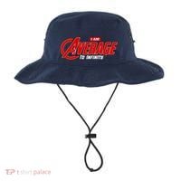 I Am Average To Infinity Bucket Hat thumb 0