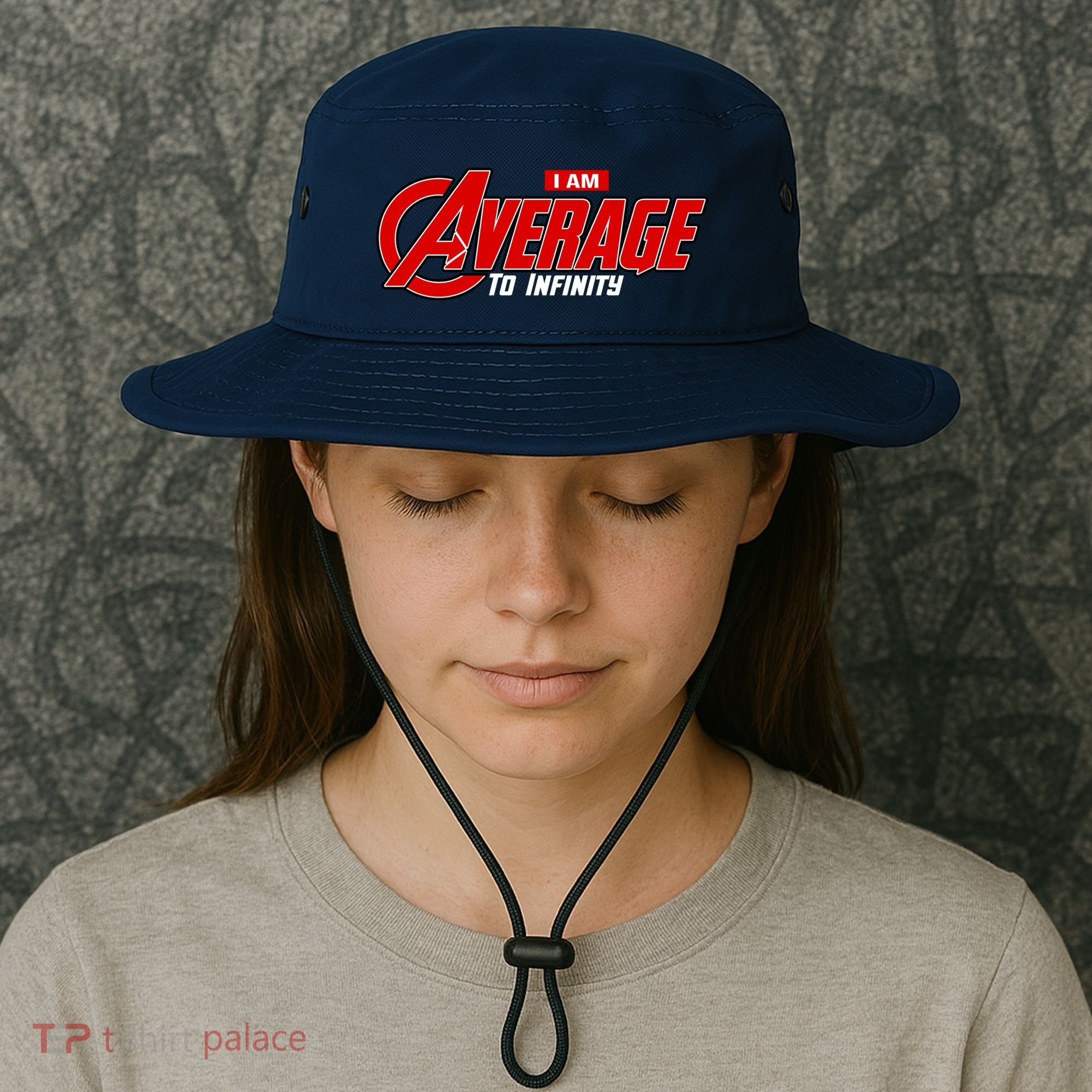 I Am Average To Infinity Bucket Hat