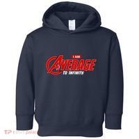 I Am Average To Infinity Toddler Hoodie thumb 0