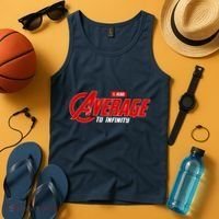 I Am Average To Infinity Tank Top thumb 4