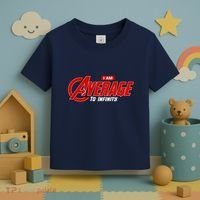 I Am Average To Infinity Toddler T-Shirt thumb 3