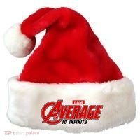 I Am Average To Infinity Santa Hat thumb 0