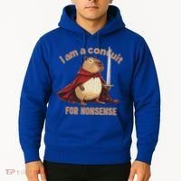 I Am A Conduit For Nonsense Hoodie thumb 2