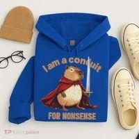 I Am A Conduit For Nonsense Hoodie thumb 4