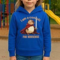 I Am A Conduit For Nonsense Kids Hoodie thumb 3
