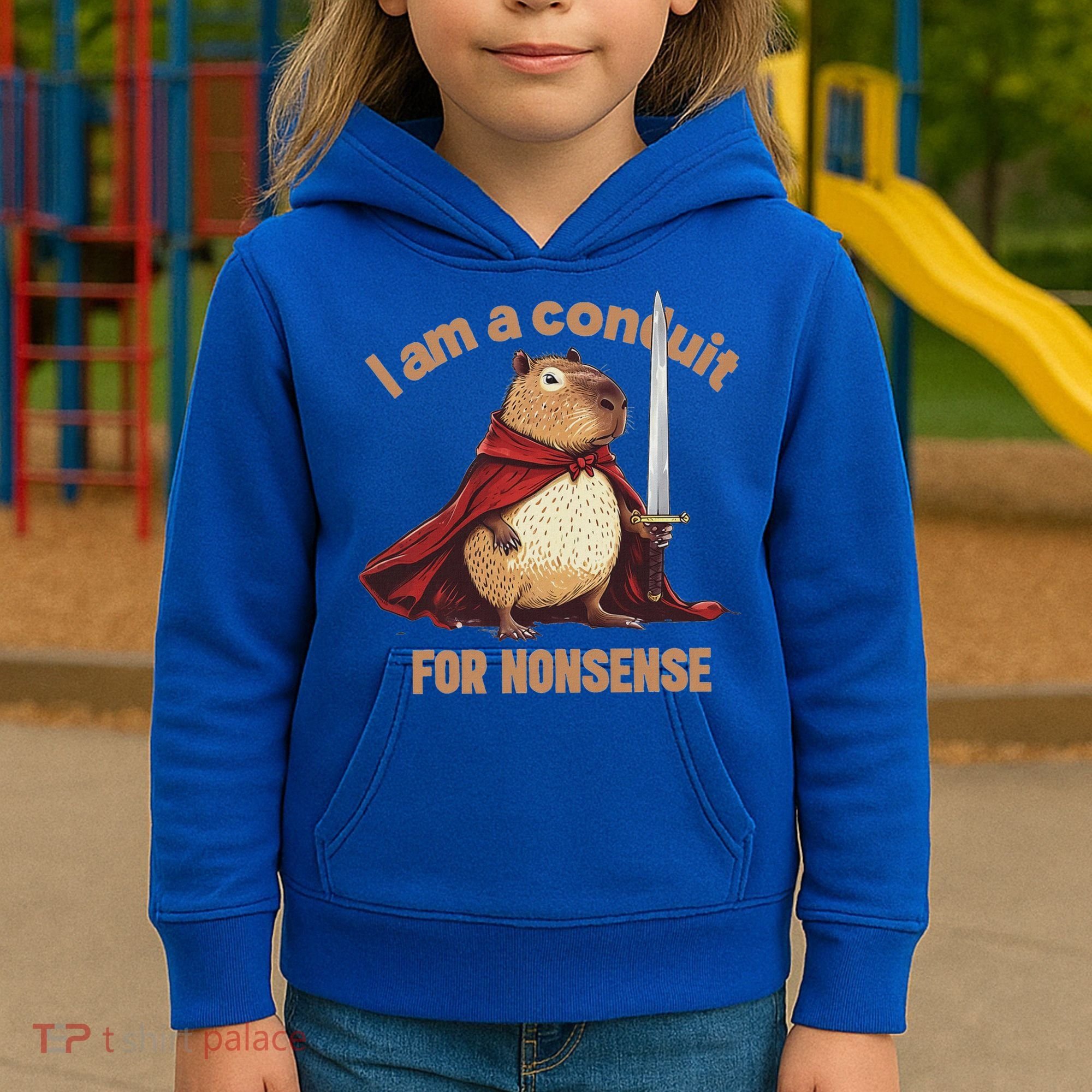 I Am A Conduit For Nonsense Kids Hoodie