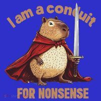 I Am A Conduit For Nonsense Kids Long Sleeve Shirt thumb 2