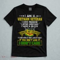 I Am A Vietnam Veteran I Served My Country T-Shirt thumb 5