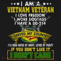 I Am A Vietnam Veteran I Served My Country Mousepad thumb 1