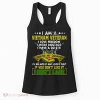 I Am A Vietnam Veteran I Served My Country Women's Tank Top thumb 0