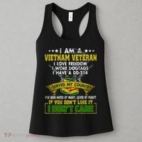 I Am A Vietnam Veteran I Served My Country Women's Tank Top thumb 3