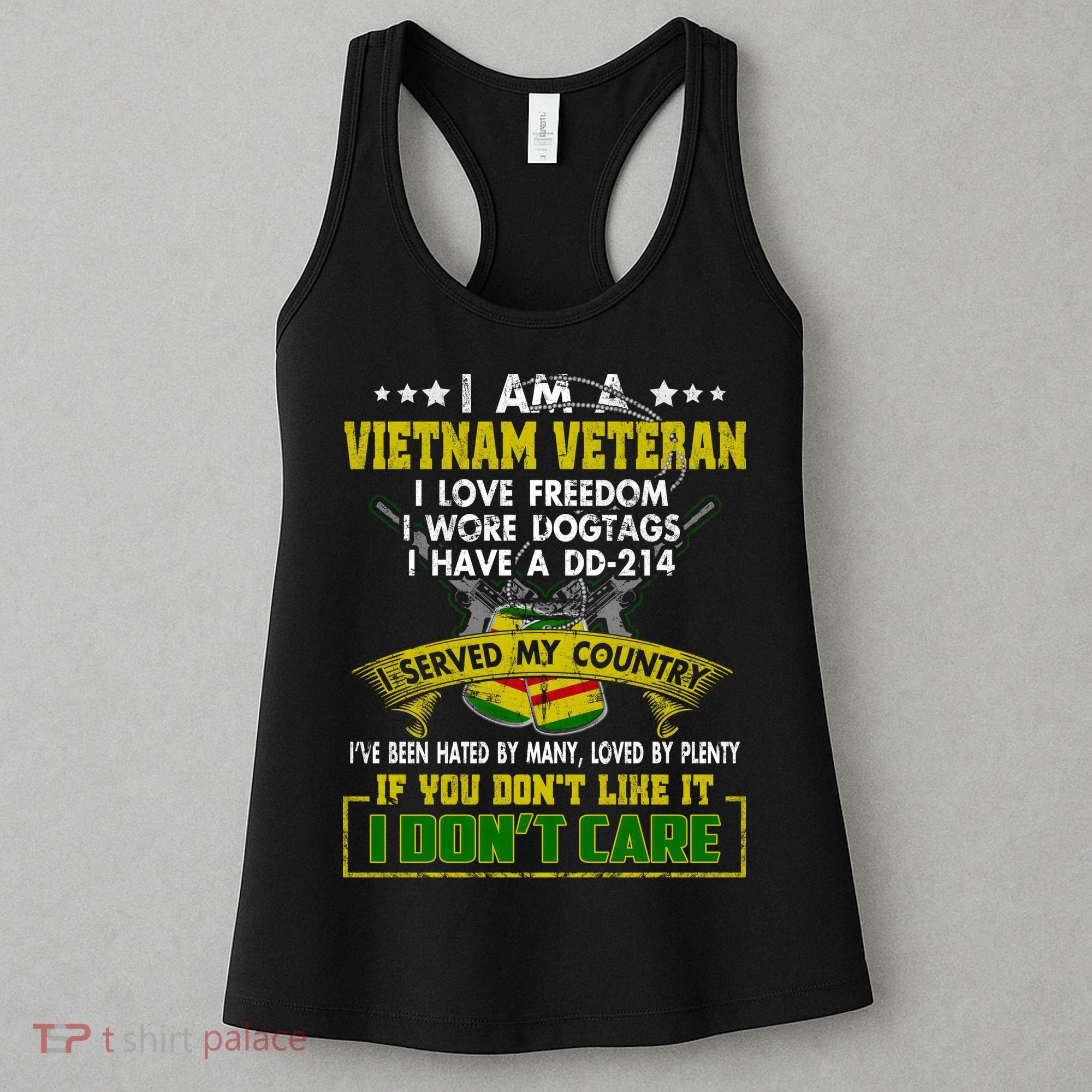 I Am A Vietnam Veteran I Served My Country Women's Tank Top